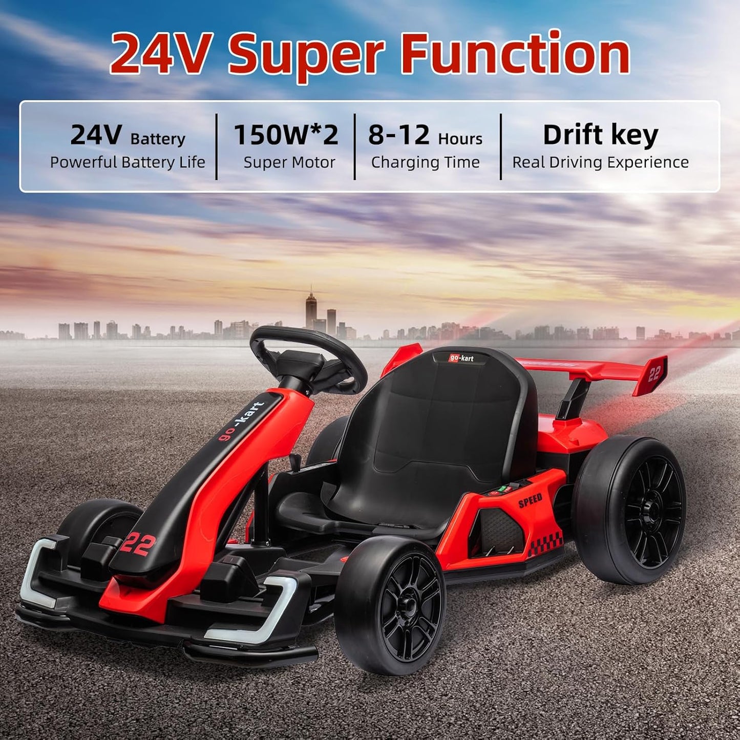 Best New Year Gift – Powerful Drift Kart