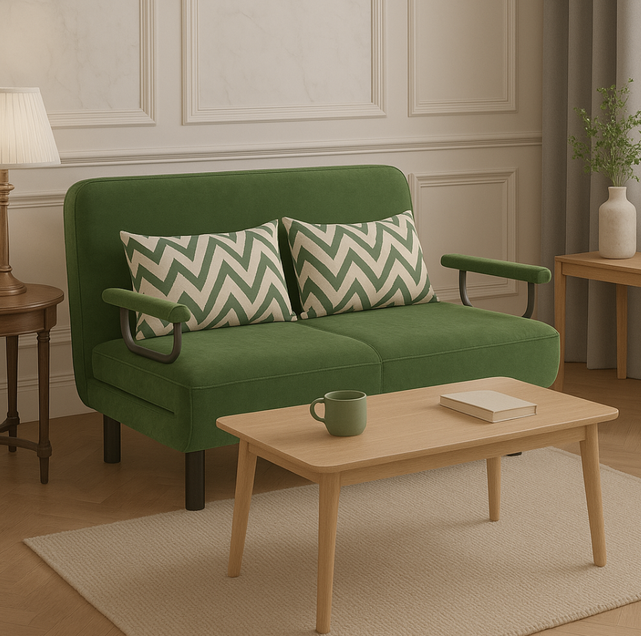 The practical folding sofa bed leisure lounger